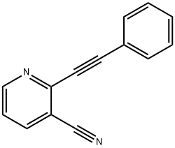 2-phenylethynylpyridine-3-carbonitrile