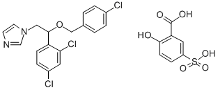 Econazole sulfosalicylate