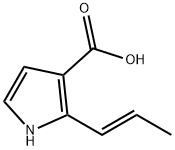 1H-Pyrrole-3-carboxylicacid,2-(1-propenyl)-,(E)-(9CI)