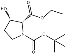 1-(tert-butyl) 2-ethyl (2R,3S)-3-hydroxypyrrolidine-1,2-dicarboxylate