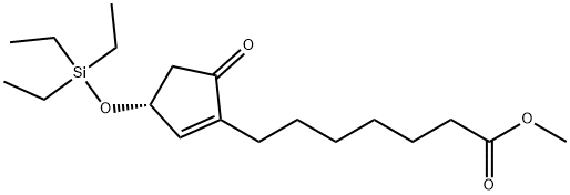 (3R)-5-氧代-3-[(三乙基硅烷基)氧基]-1-环戊烯-1-庚酸甲酯(中间...)