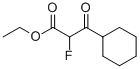 Cyclohexanepropanoic acid, alpha-fluoro-beta-oxo-, ethyl ester (9CI)