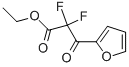 2-Furanpropanoic acid, alpha,alpha-difluoro-beta-oxo-, ethyl ester (9CI)