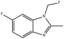 1H-Benzimidazole,6-fluoro-1-(fluoromethyl)-2-methyl-(9CI)