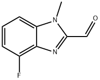 1H-Benzimidazole-2-carboxaldehyde,4-fluoro-1-methyl-(9CI)
