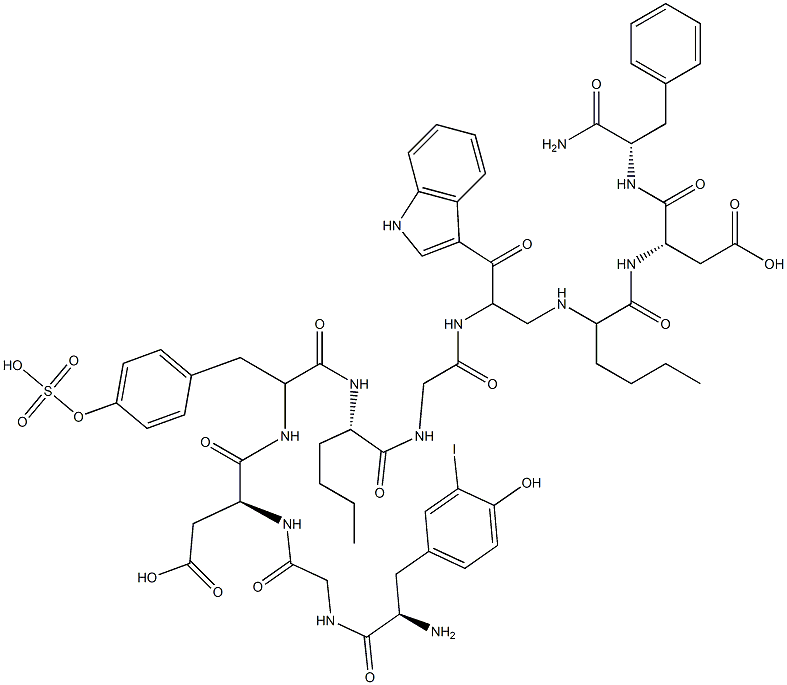 cholecystokinin (26-33), I-Tyr-Gly-Nle(28,31)-
