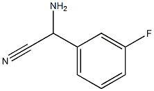 2-氨基-2-(3-氟苯基)乙腈