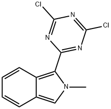 1-(4,6-dichloro-1,3,5-triazinyl)-2-methylisoindole