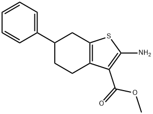 2-氨基-6-苯基-4,5,6,7-四氢-1-苯并噻吩-3-甲酸甲酯