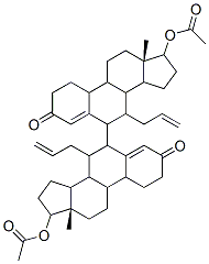 6,6'-bi(7-allyl-3-oxo-4-estren-17-yl acetate)