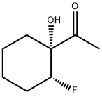 Ethanone, 1-(2-fluoro-1-hydroxycyclohexyl)-, trans- (9CI)