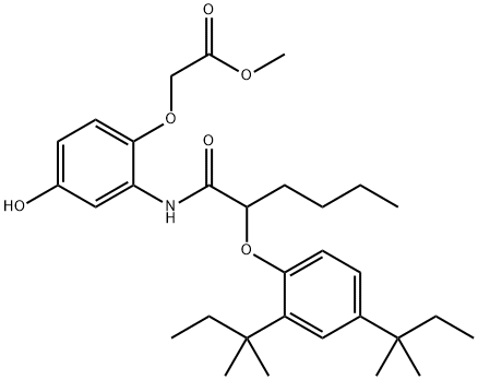 [2-[2-(2,4-Di-tert-pentylphenoxy)hexanoylamino]-4-hydroxyphenoxy]acetic acid methyl ester