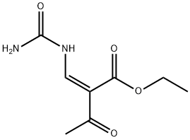 2-((氨基甲酰亚氨基)甲基)-3-羟基丁-2-烯酸乙酯