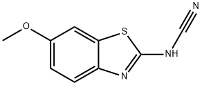 Cyanamide, (6-methoxy-2-benzothiazolyl)- (9CI)