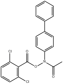 N-(1,1'-Biphenyl)-4-yl-N-((2,6-dichlorobenzoyl)oxy)acetamide