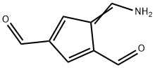 1,3-Fulvenedicarboxaldehyde, 6-amino- (6CI)
