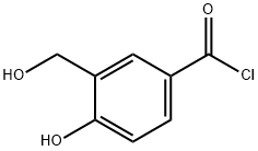 Benzoyl chloride, 4-hydroxy-3-(hydroxymethyl)- (9CI)
