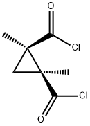 1,2-Cyclopropanedicarbonyldichloride,1,2-dimethyl-,cis-(9CI)