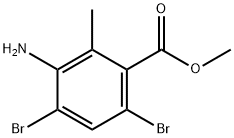 3-氨基-4,6-二溴-2-甲基苯甲酸甲酯