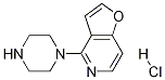 4-(piperazin-1-yl)furo[3,2-c]pyridine hydrochloride