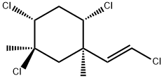 2β,4β,5α-Trichloro-1α-[(E)-2-chloroethenyl]-1,5-dimethylcyclohexane
