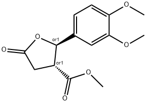 methyl 5-(3,4-dimethoxyphenyl)-2,3,4,5-tetrahydro-2-oxo-4-furancarboxylate