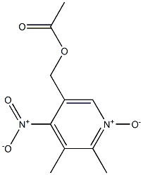 5-AcetoxyMethyl-2,3-diMethyl-4-nitropyridine-1-oxide