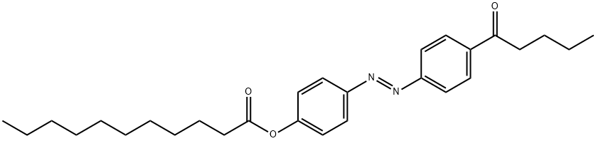 [4-(4-pentanoylphenyl)diazenylphenyl] undecanoate