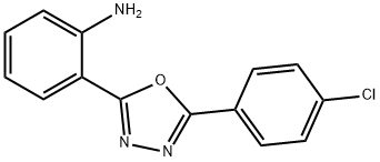 2-(2-AMINOPHENYL)-5-(4-CHLOROPHENYL)-1,3,4-OXADIAZOLE