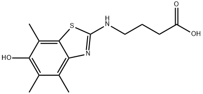 Butanoic  acid,  4-[(6-hydroxy-4,5,7-trimethyl-2-benzothiazolyl)amino]-