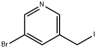 Pyridine, 3-bromo-5-(iodomethyl)- (9CI)
