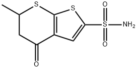 6-甲基-4-氧-5,6-二氢-4H-噻吩并[2,3-b]噻喃-2-磺酰胺