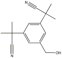 2-[3-(1-氰基-1-甲基乙基)-5-(羟甲基)苯基]-2-甲基丙腈