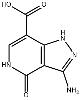 1H-Pyrazolo[4,3-c]pyridine-7-carboxylicacid,3-amino-4-hydroxy-(6CI)