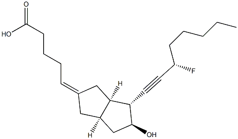 15-fluoro-13,14-dehydrocarbacyclin