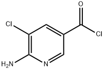 3-Pyridinecarbonylchloride,6-amino-5-chloro-(9CI)