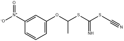 METHYL [(3-NITROPHENOXY)METHYL]CYANOCARBONIMIDODITHIOATE