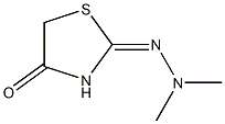 2,4-Thiazolidinedione,  2-dimethylhydrazone  (6CI)