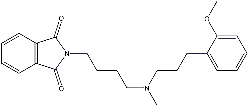 1H-Isoindole-1,3(2H)-dione, 2-[4-[[3-(2-methoxyphenyl)propyl]methylamino]butyl]-