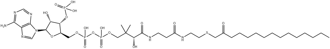 S-(2-oxopentadecyl)-coenzyme A