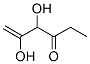 5-Hexen-3-one, 4,5-dihydroxy- (9CI)