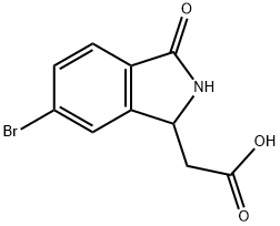 2-(6-溴-3-氧代异吲哚啉-1-基)乙酸