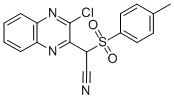 3-氯-Α-[(4-甲基苯基)磺酰基]-2-喹喔啉乙腈