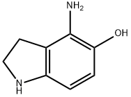 1H-Indol-5-ol,4-amino-2,3-dihydro-(9CI)