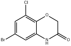 6-溴-8-氯-2H-苯并[B][1,4]恶嗪-3(4H) - 酮