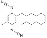 (2-Dodecyl-5-methyl-2,5-cyclohexadiene-1,4-diylidene) bis-cyanamide