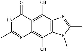 8H-Imidazo[4,5-g]quinazolin-8-one,  3,5-dihydro-4,9-dihydroxy-2,3,6-trimethyl-  (9CI)