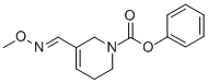 1(2H)-Pyridinecarboxylic acid, 3,6-dihydro-5-((methoxyimino)methyl)-,  phenyl ester