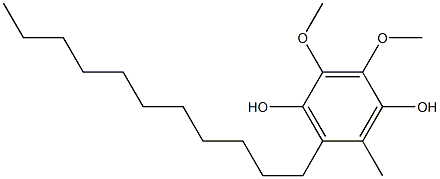 2,3-dimethoxy-5-methyl-6-undecyl-1,4-benzoquinol