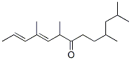 4,6,10,12-tetramethyl-2,4-tridecadien-7-one